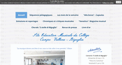 Desktop Screenshot of educationmusicalebiguglia.com